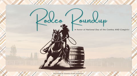 Country Craft Creations Rodeo Roundup | FREE Crop & New Product Reveal