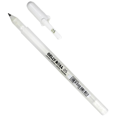 Sakura - Gel Pen - White - Fine Line 05