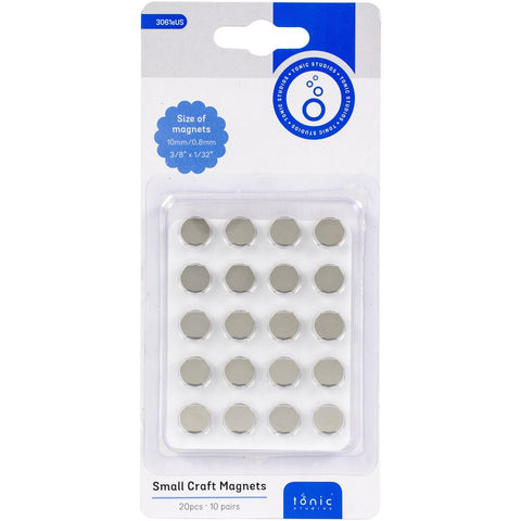 Tonic Studio - Craft Magnets - Small / 10mm 10/Pkg