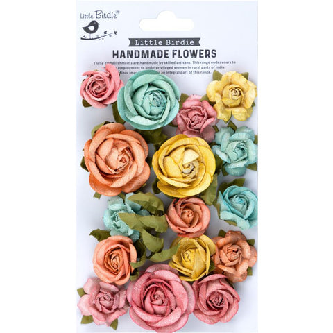 Little Birdie - Foina Paper Flowers / Pastel Palette 20/Pkg