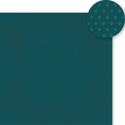 Simple Stories - Color Vibe - Darks - 12x12 Single Sheet - Deep Teal