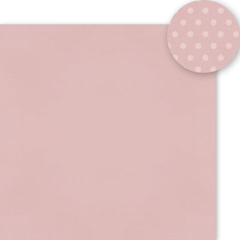 Simple Stories - Color Vibe - Boho - 12x12 Single Sheet - Dusty Rose