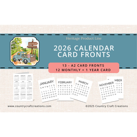 Card Fronts & Calendars