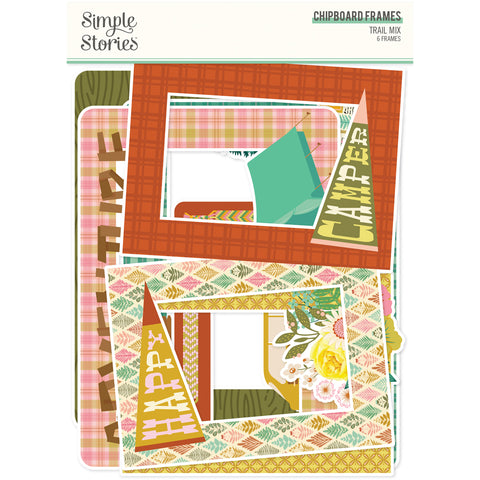 Simple Stories - Trail Mix - Chipboard Frames