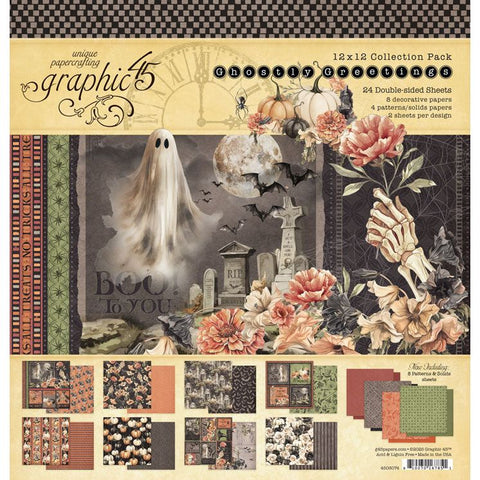 G45 - Ghostly Greetings - 12x12 Collection Pack
