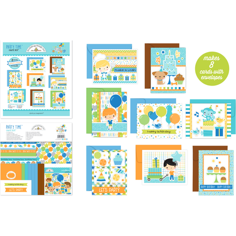 Doodlebug - Party Time - Card Kit / 8210