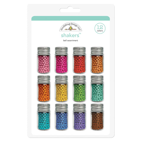 Doodlebug - Ball Assortment Shakers - 8420