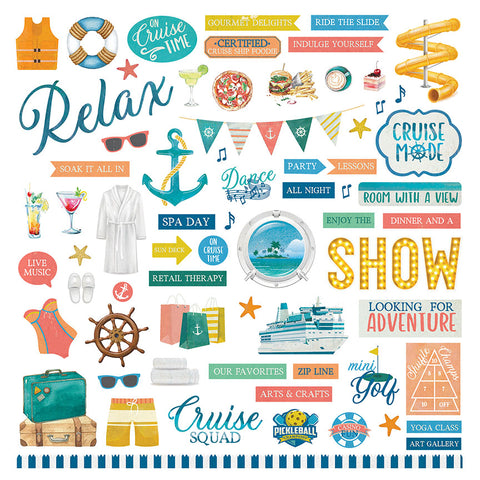 Photo Play - Anchors Aweigh - Element Sticker