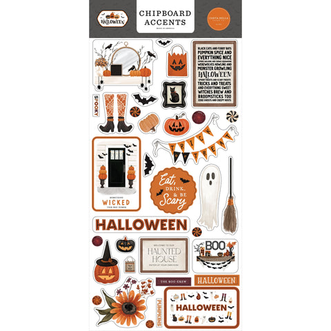 Carta Bella - Halloween - 6x13 Chipboard - Accents