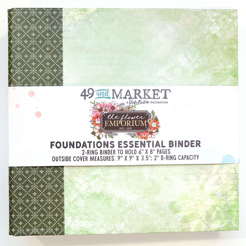 49 & Market - Vicki Boutin- The Flower Emporium - Foundation Essential Binder