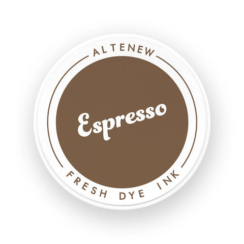 Altenew - Coffee Break Crisp Dye Ink - Ink Pad / Espresso