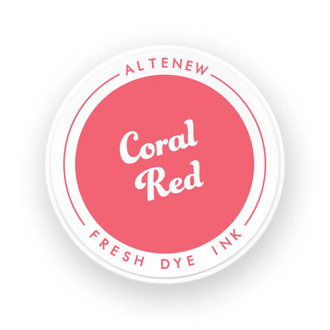 Altenew - Deco Garden Fresh Dye Ink - Ink Pad / Coral Red
