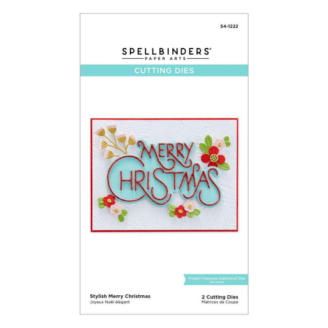 Spellbinders - Die - Stylish Merry Christmas