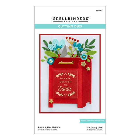 Spellbinders - Dies - Parcel & Post Mailbox - Red