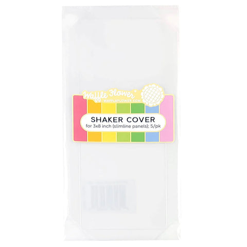 Waffle Flower - Shaker Cover - 3x8 Flat Slimline 5/PK