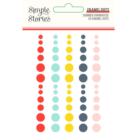 Enamel Dots - Simple Stories - Summer Farmhouse