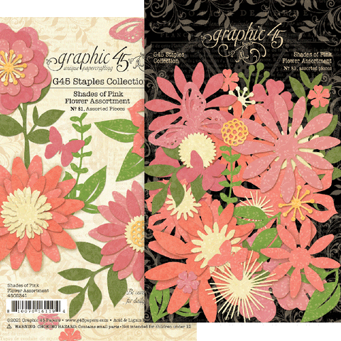 G45 Flower Assortment - Shades of Pink