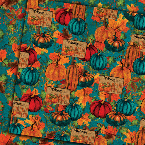 Country Craft Creations - Autumn Orchard - 28 8x8  sheets  - Cotton Bristol