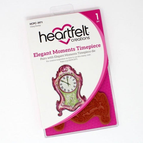 Heartfelt Creations - Moments In Time - Elegant Moments Timepiece - Cling Stamp Set/3971**