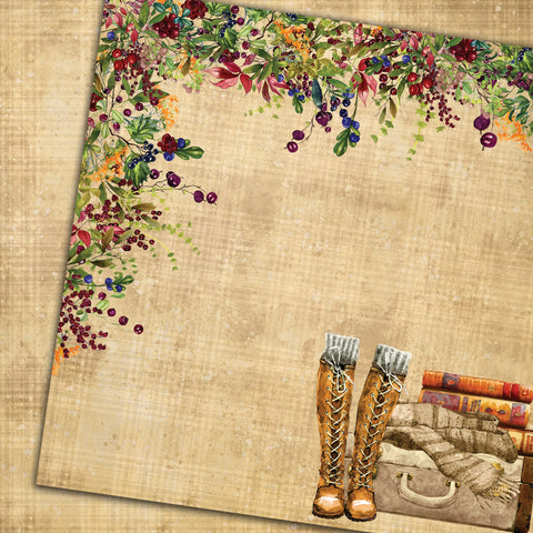 Country Craft Creations - Fall Breeze - 28 12x12 sheets  - Cotton Bristol