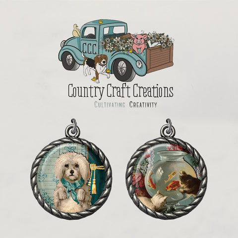 Country Craft Creations - Fur-Ever Friends - Charms