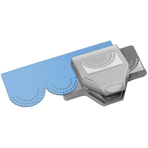 EK Tools - Edge Punch - Large / Dotted Scallop, 1.25"X2.5"