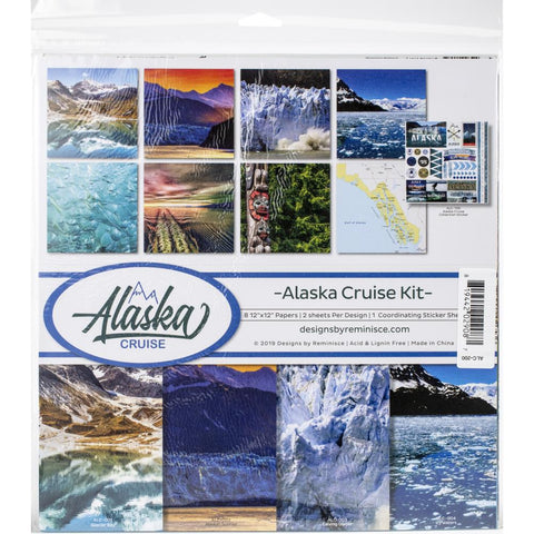 Reminisce Collection Kit 12"X12" - Alaska