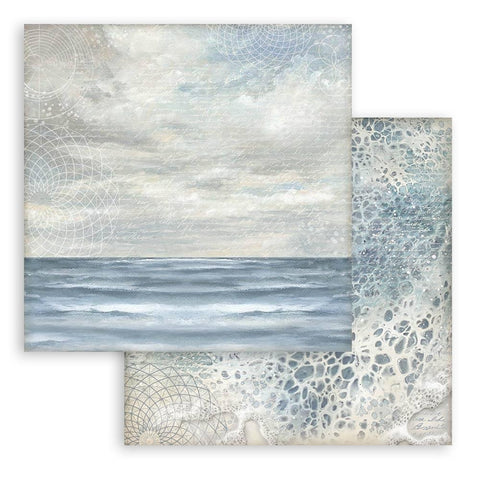 Stamperia - Silent Sea - Backgrounds Double-Sided Paper Pad 12"x12" 10/Pkg