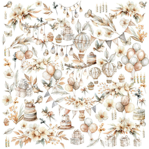 49 & Market - Little Celebrations - Laser Cut Element Set