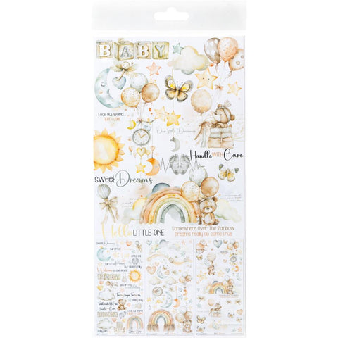 49 & Market - Little Dreamer - 6×12 Rub-on Transfer Set