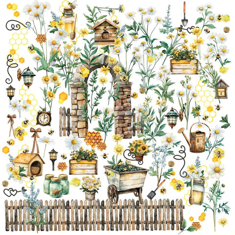 49 & Market - Botanical Buzz - Laser Cut Elements