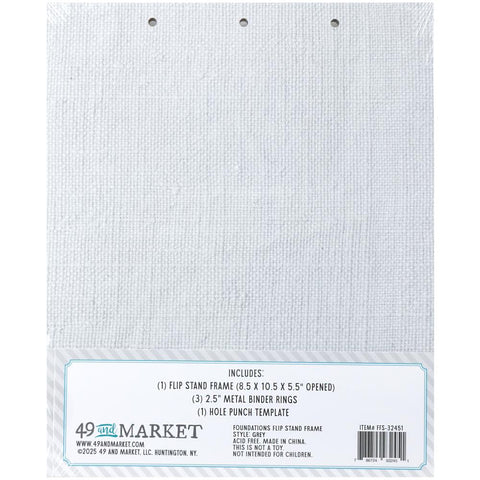 49 & Market - Foundations Grey Flip Stand Frame