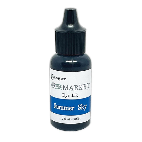 49 And Market Dye Ink Reinkers 0.5oz - Summer Sky