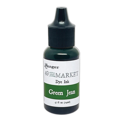 49 And Market Dye Ink Reinkers 0.5oz - Green Jean