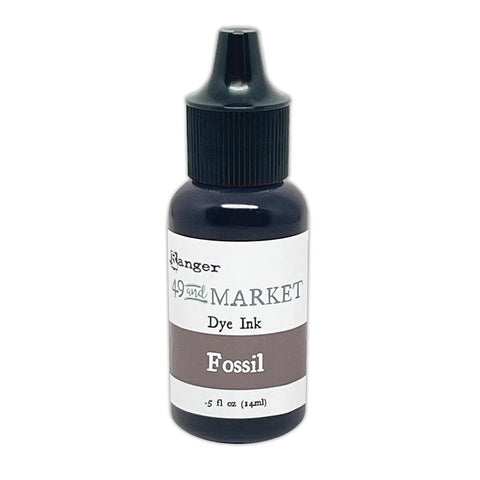 49 And Market Dye Ink Reinkers 0.5oz - Fossil