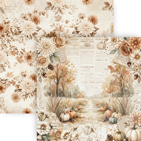 Country Craft Creations - Autumn Days - 8x8 Collection Pack (PREORDER - SHIPPING SEPT 11)