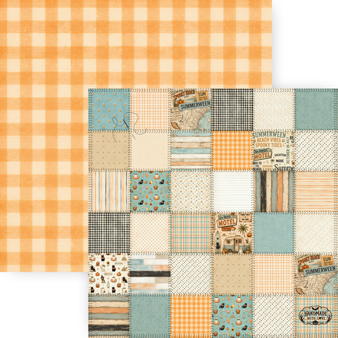 Country Craft Creations - Summerween Ghosts on Vacation / 27 Double-Sided 8x8 Papers