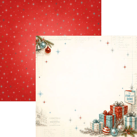 Country Craft Creations - Christmas at the Five & Dime - 8x8 Paper Collection (PREORDER - shipping November 12th)