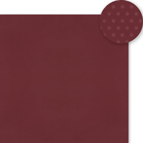 Simple Stories - Color Vibe - Darks - 12x12 Single Sheet - Wine