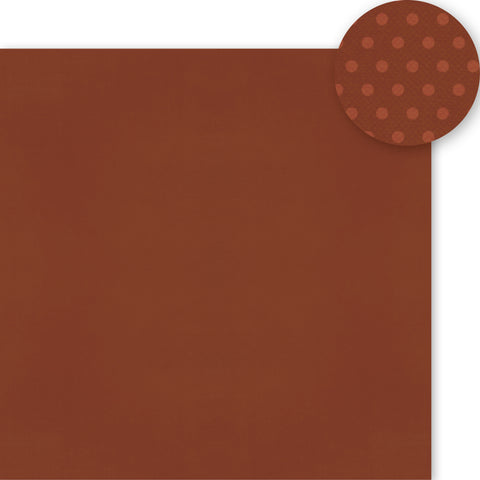 Simple Stories - Color Vibe - Boho - 12x12 Single Sheet - Rust