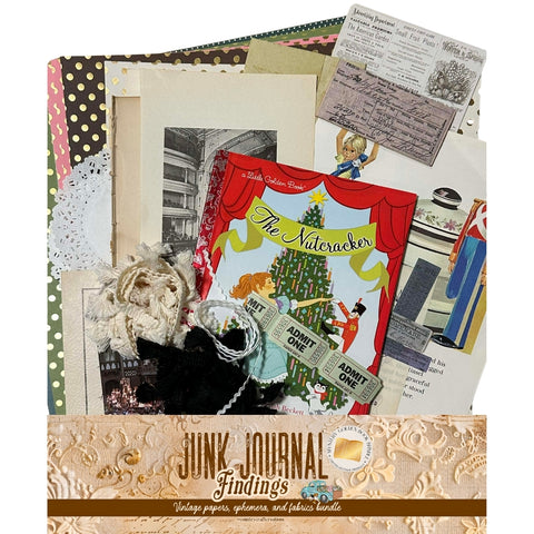Mystery Golden Book Junk Journal Bundles-  Limited Edition Sale