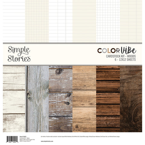 Simple Stories - Color Vibe - Woods - Collection Kit