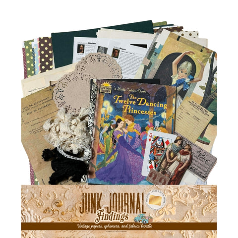 Mystery Golden Book Junk Journal Bundles-  Limited Edition Sale