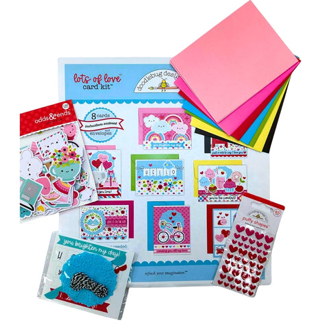 Doodlebug - Lots of Love - Card Kit / 8065