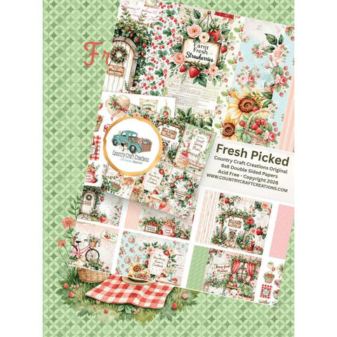 Country Craft Creations - Fresh Picked 6x8 - Pre Order Now! Shipping soon