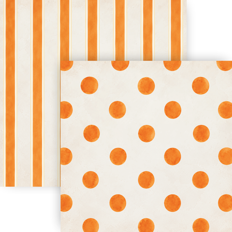 Country Craft Creations - Once Upon A Halloween - 12x12 Dots & Stripes Pack - (PREORDER - SHIPPING SEPT 11)