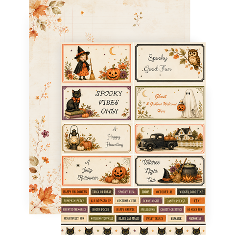 Country Craft Creations - Once Upon A Halloween - 6x8 Collection Pack (PREORDER - SHIPPING SEPT 11)