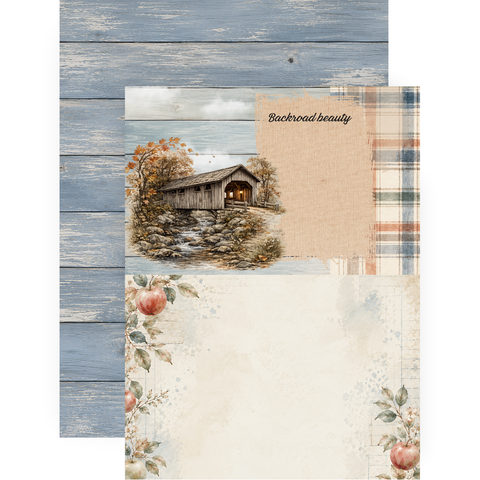 Country Craft Creations - Autumn Backroads - 6x8 Collection Pack - (PREORDER - SHIPPING SEPT 11)