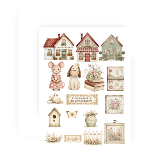 Country Craft Creations - Summer Cottage - 6x8