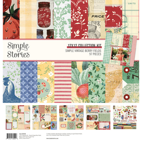Simple Stories - Simple Vintage Berry Fields - Collection Kit